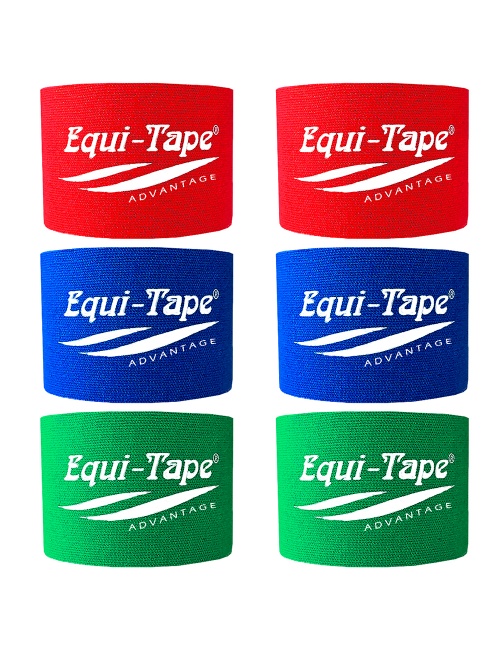 Equi-Tape Advantage 2" Equine Kinesiology 6-Roll Color Pack