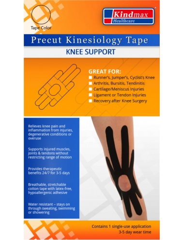 Kindmax Kinesiology Tape Knee Support - Package Front
