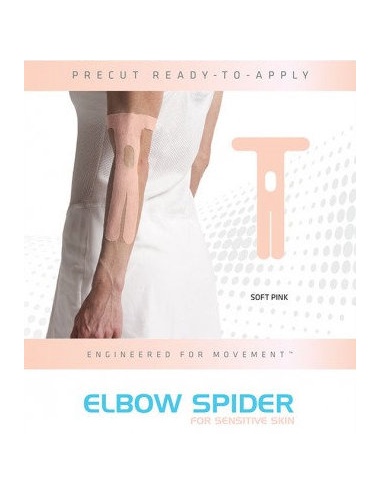 SpiderTech Gentle Precut Elbow Tape