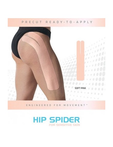 SpiderTech Gentle Precut Hip Tape