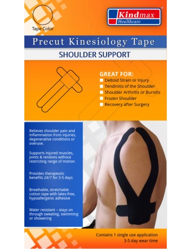 Kindmax Precut Shoulder Kinesiology Tape - Package