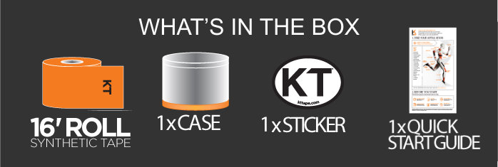 KT Tape Pro 16' Synthetic Uncut Rolls